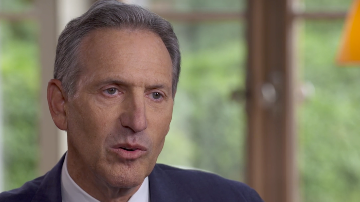 Former Starbucks CEO Howard Schultz recently interviewed on 60 Minutes hinted at a run for Presidency in 2020. Socialist-leaning lefty's like Dianne Warren and Alexandria Ocasio-Cortez, reacted