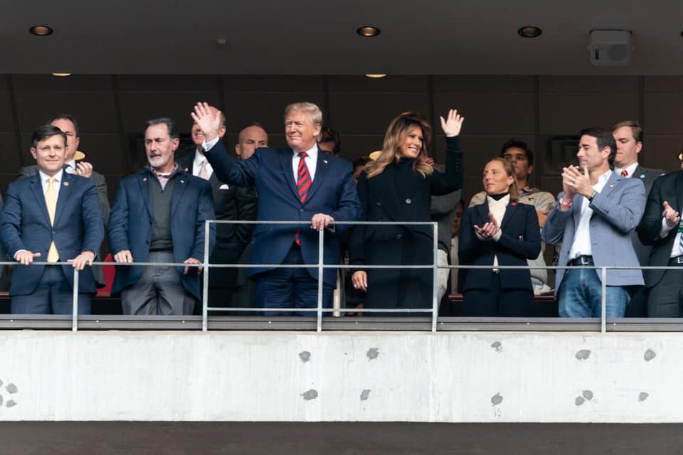 President Trump’s overwhelming support with Congressman Mike Johnson