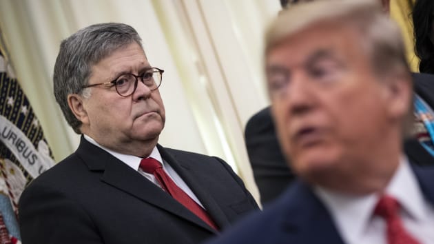 US Attorney General William Barr