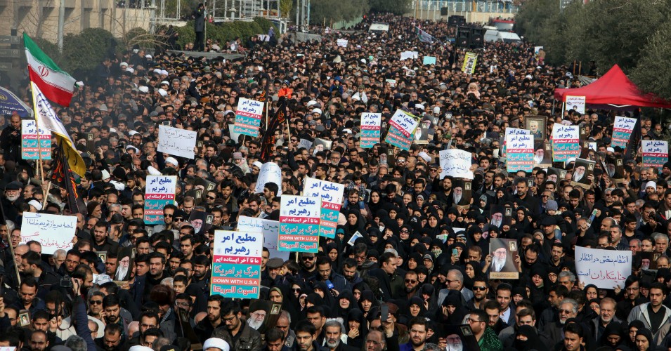 Iran Protests qasem soleimani