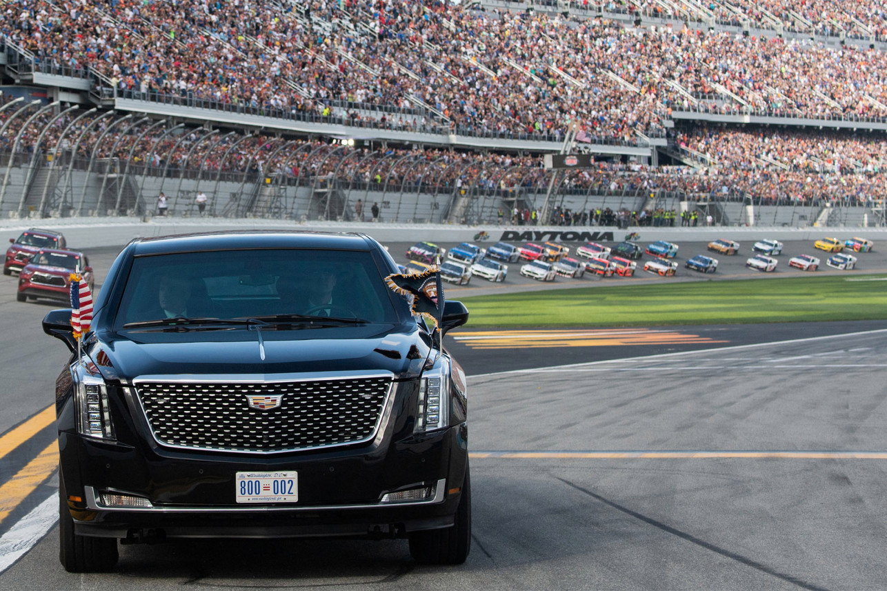 donald trump on nascar