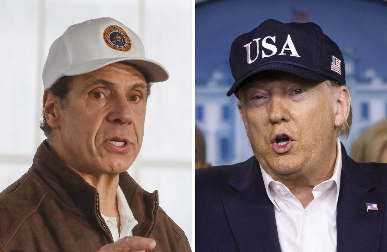 Trump praised by Governor Andrew Cuomo