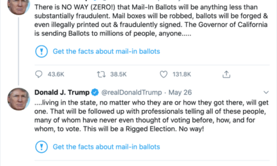 Twitter fact checking Trump