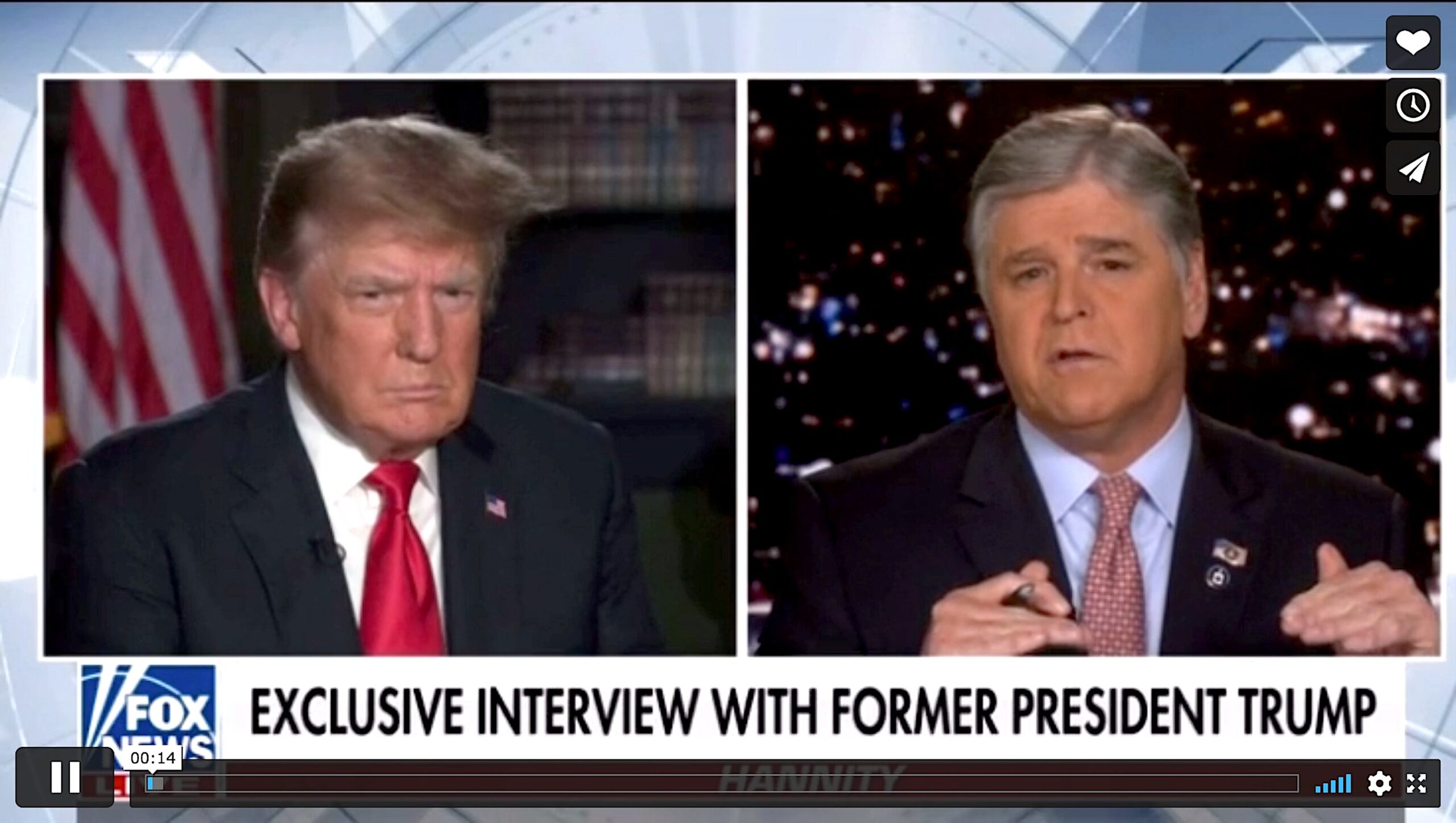 Donald Trump Sean Hannity Afghanistan Joe Biden Taliban