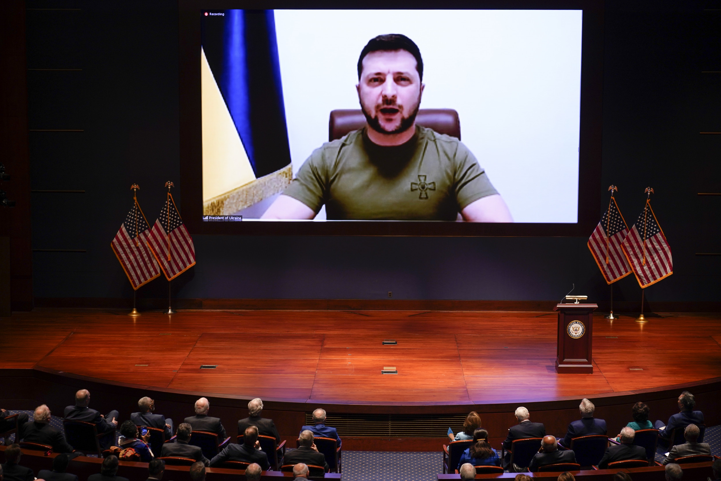 zelensky addresses usa congress asks for no-fly zone over Ukraine