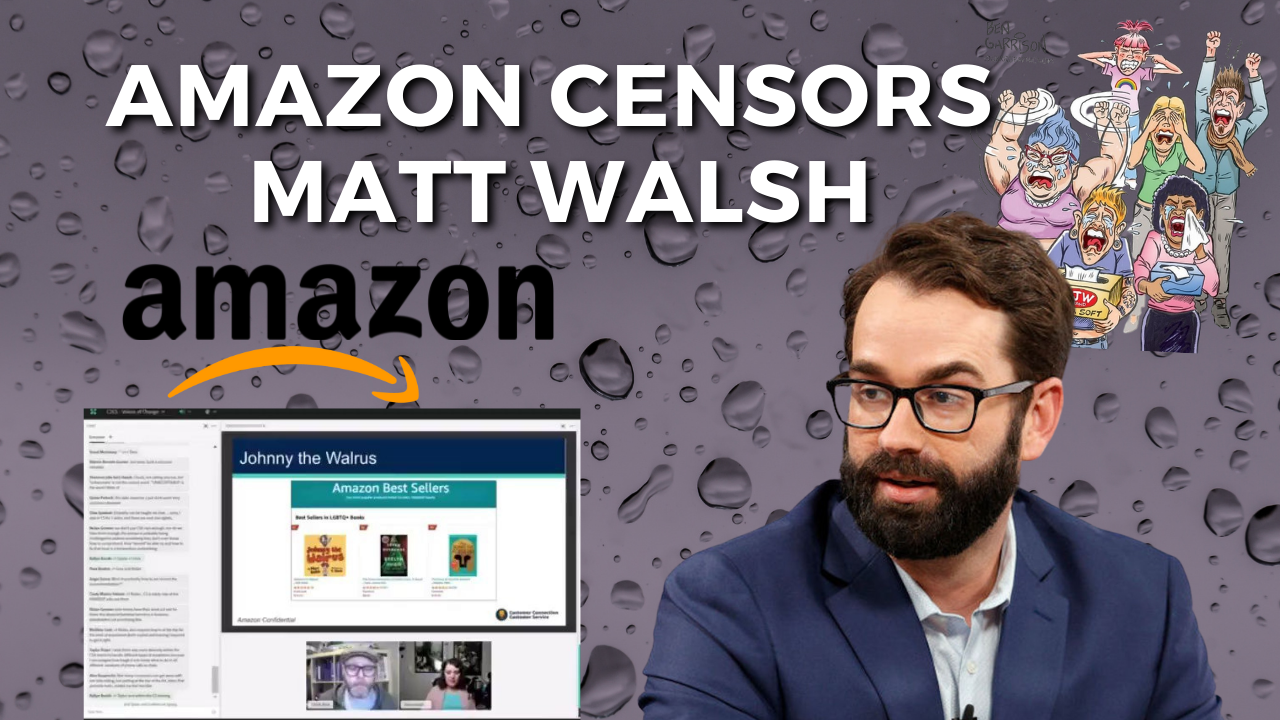 Amazon censors Matt Walsh drives children's book to number 1
