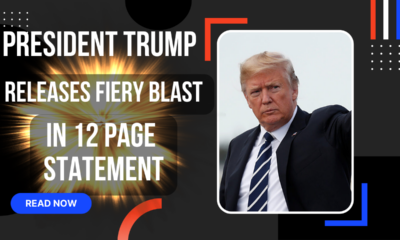 Trump Releases Statement on the State of American Economy. Blasts Left, Jan 6 committee, economy