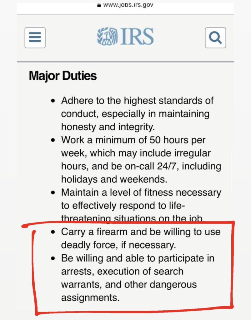 IRS Posts Criminal Investigation Agent Job Openings, Later Removes from Site